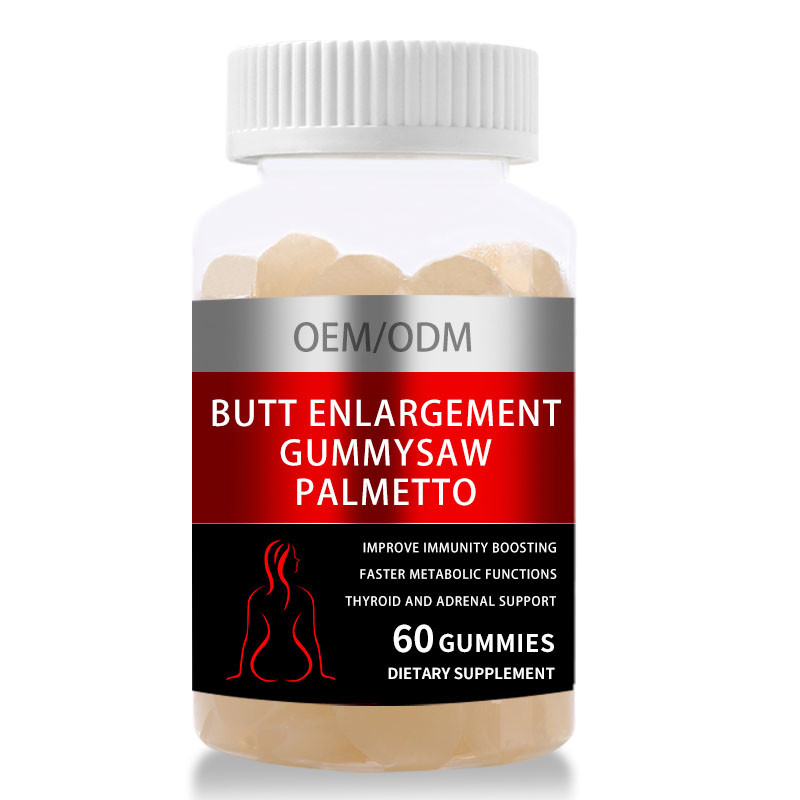 HACCP Butt Breast เพิ่ม Black Maca Female Enhancement Gummies สำหรับการยกสะโพกสะโพก