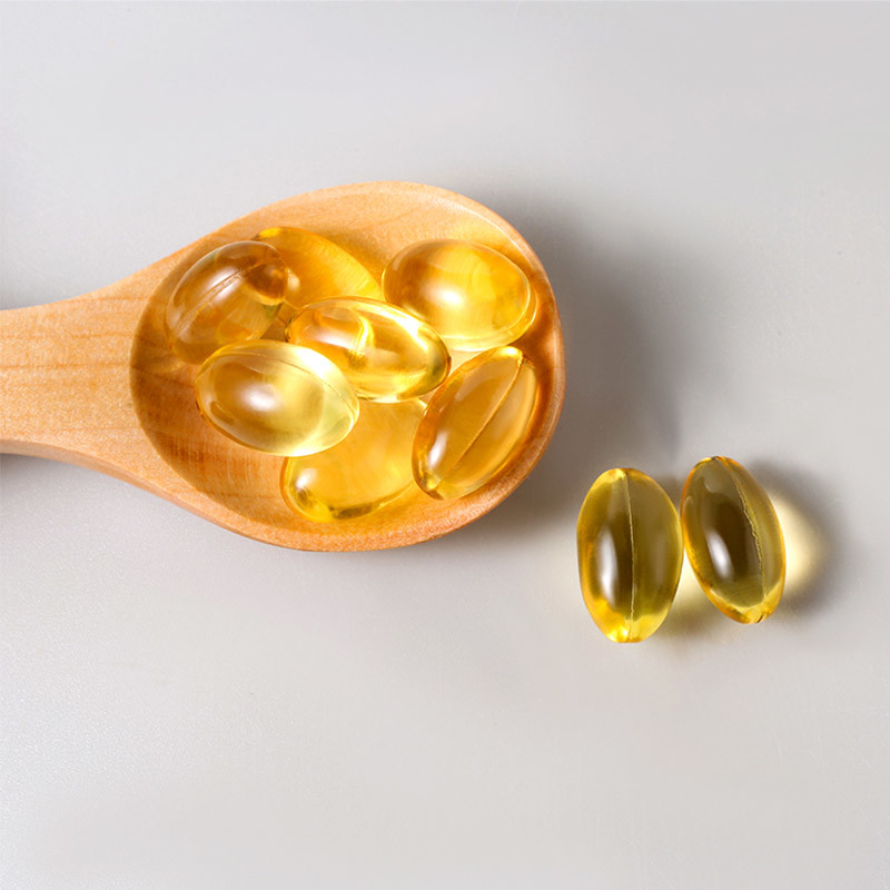 น้ำมันปลาฮาลาล OEM Omega 3 Softgels Epa Dha อาหารเสริมสำหรับลดคอเลสเตอรอล