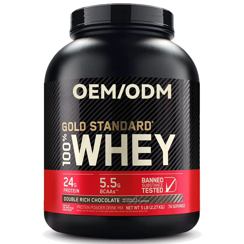 อาหารเสริมดูแลสุขภาพ OEM Organic Whey Protein Powder Bulk Whey Protein Optimum Nutrition