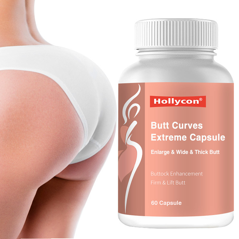 ส่วนผสมสมุนไพรก้นขยายแคปซูลสะโพกใหญ่ขึ้นเร็วโค้งใหญ่ก้นก้น Booster สำหรับผู้หญิง