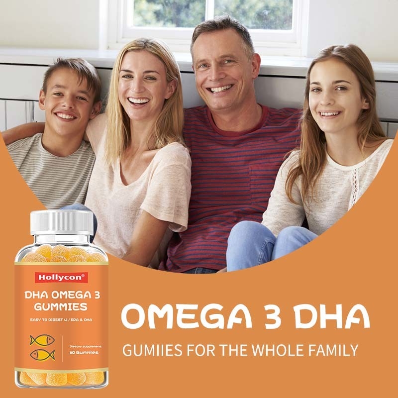Omega 3 EPA DHA Cod Liver Oil Pills Gummy Nutrition Products สำหรับเด็ก ผู้ใหญ่