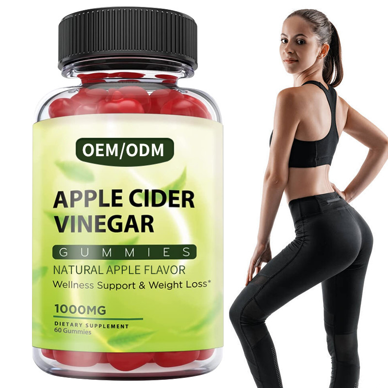 HACCP Apple Cider Vinegar Gummies พร้อมดีท็อกซ์ควบคุมการเผาผลาญของมารดาเพื่อช่วยลดไขมันหน้าท้องที่ดื้อรั้น