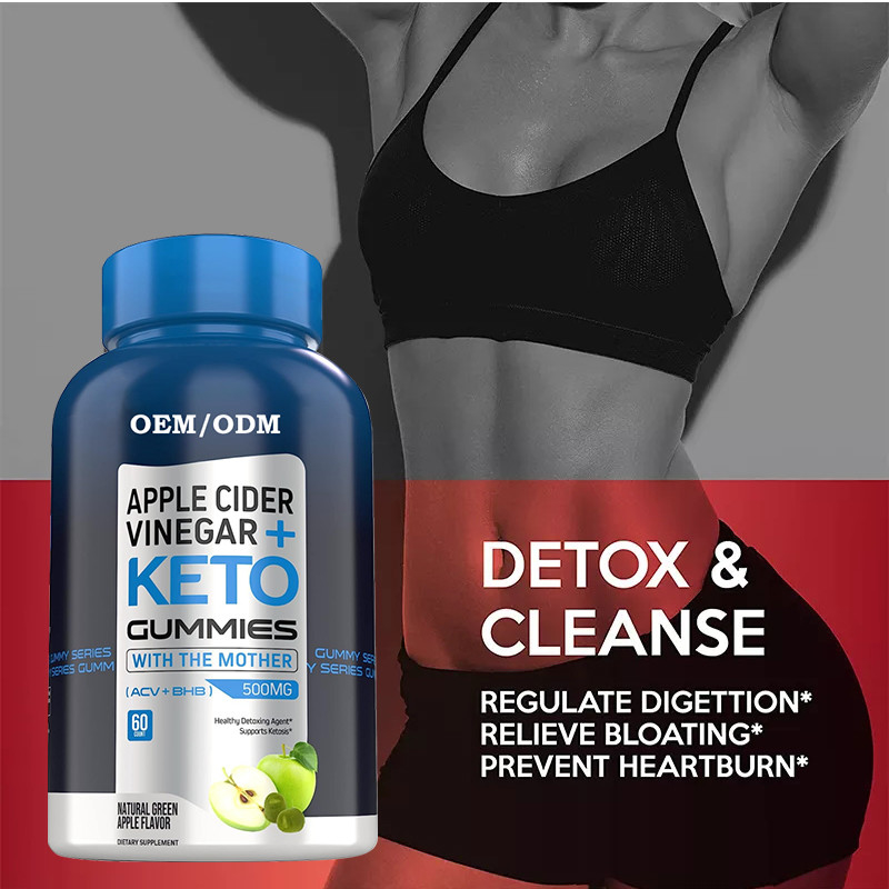Food Garde ACV Keto Gummies กับแม่ BHB Apple Cider Vinegar Sugar Free For Energy