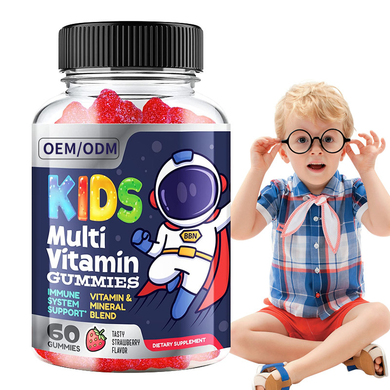 Kids Multivitamin Gummy วิตามินที่จำเป็นทั้งหมด 13 ชนิด แร่ธาตุหลัก เสริมภูมิคุ้มกัน ผลิตภัณฑ์เสริมอาหาร