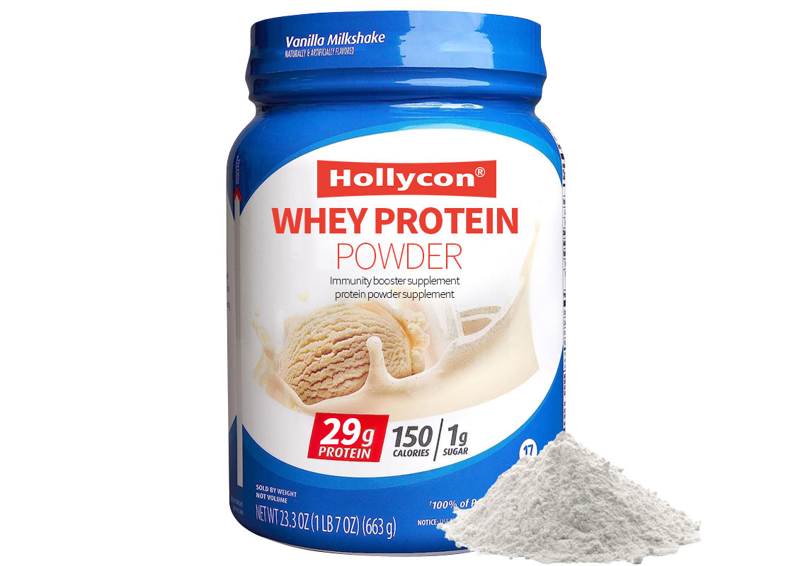 อาหารเกรด Whey Protein Powder สําหรับการเพิ่มแรงกล้ามเนื้อ