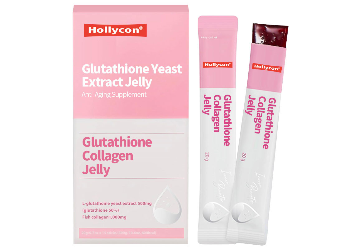 ODM Glutathione Collagen Jelly การสนับสนุนเพื่อสุขภาพผิวหนัง