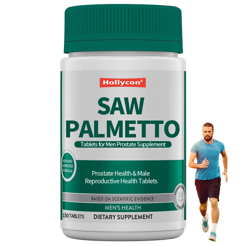 OEM Saw Palmetto Tablet สําหรับผู้ชาย อาหารเสริมต่อมลูกหมาก สุขภาพต่อมลูกหมาก & สุขภาพต่อมลูกชาย