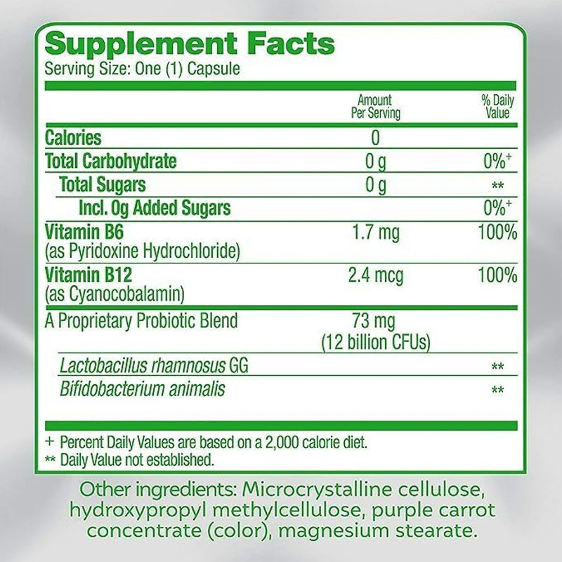 Probiotic Capsules For Healthy Metabolism การควบคุมน้ําหนัก สุขภาพลําไส้ อาหารเสริมลดน้ําหนัก