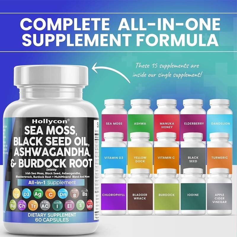 OEM Ashwagandha หัวหอม วิตามิน C D3 สําหรับผู้ใหญ่