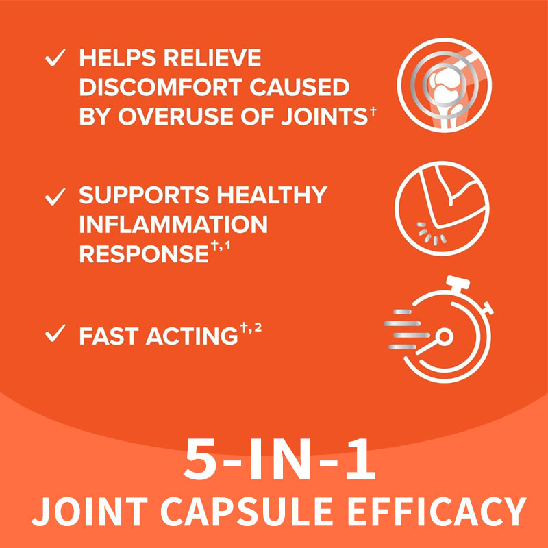 OEM 5-in-1 Joint Support สุขภาพดี อักเสบสําหรับผู้ใหญ่ กลูโกซามิน คอนโดรอิติน แคปซูล