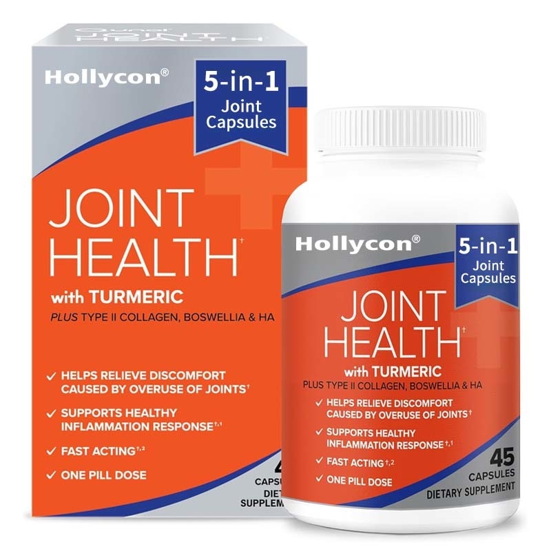 OEM 5-in-1 Joint Support สุขภาพดี อักเสบสําหรับผู้ใหญ่ กลูโกซามิน คอนโดรอิติน แคปซูล