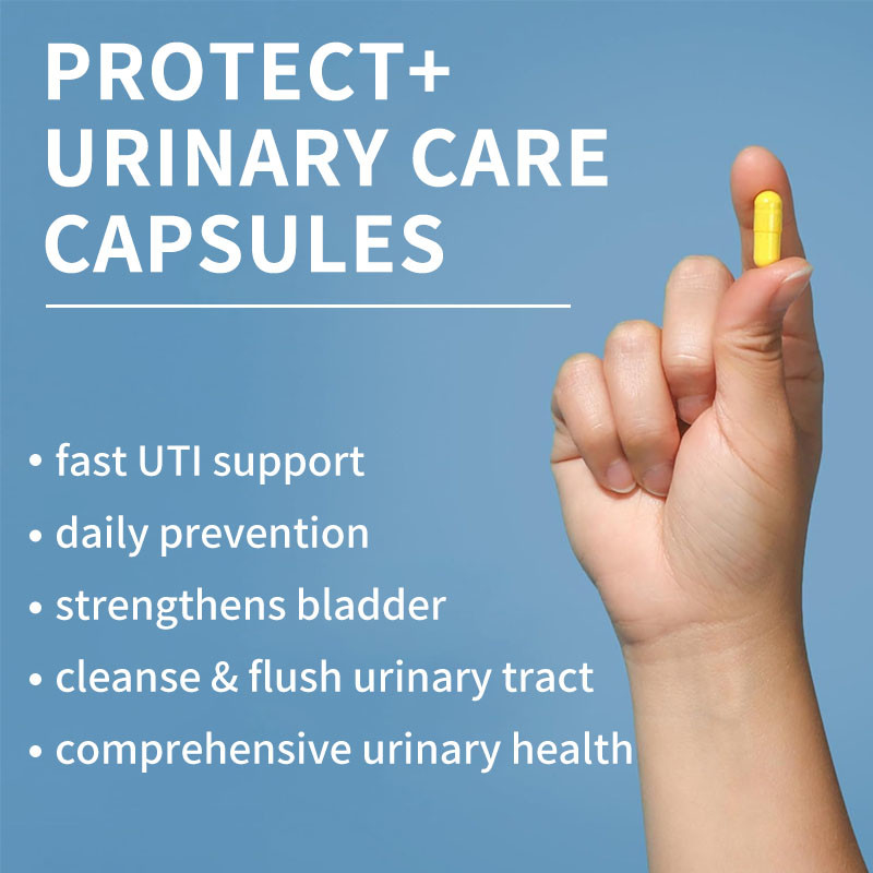 OEM PH การสนับสนุน UTI เร็ว ทําความสะอาด การดูแลสุขภาพสําหรับผู้หญิง ป้องกัน แคปซูลดูแลทางเดินปัสสาวะ