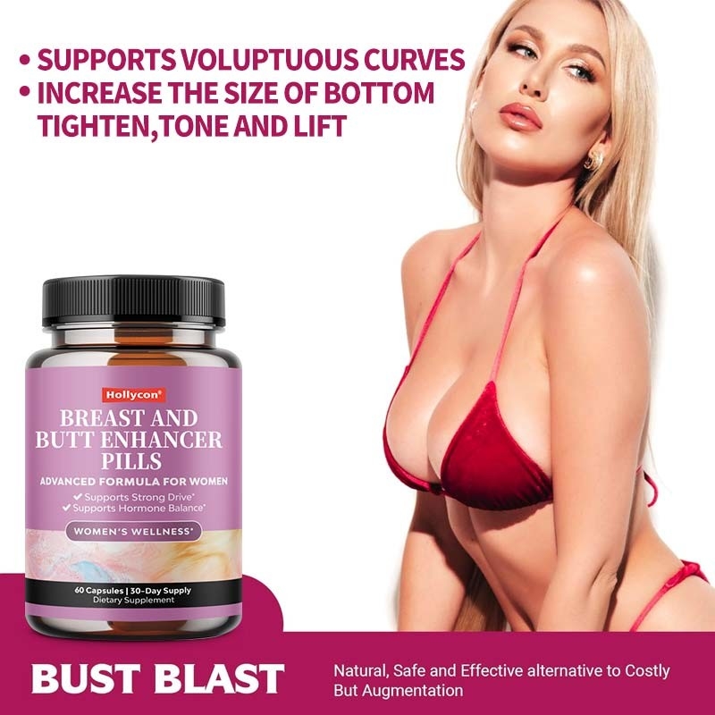 ขายปลีก สมุนไพร Horny Goat Weed สําหรับผู้หญิง แคปซูลเสริมหน้าอกและกระโปรง