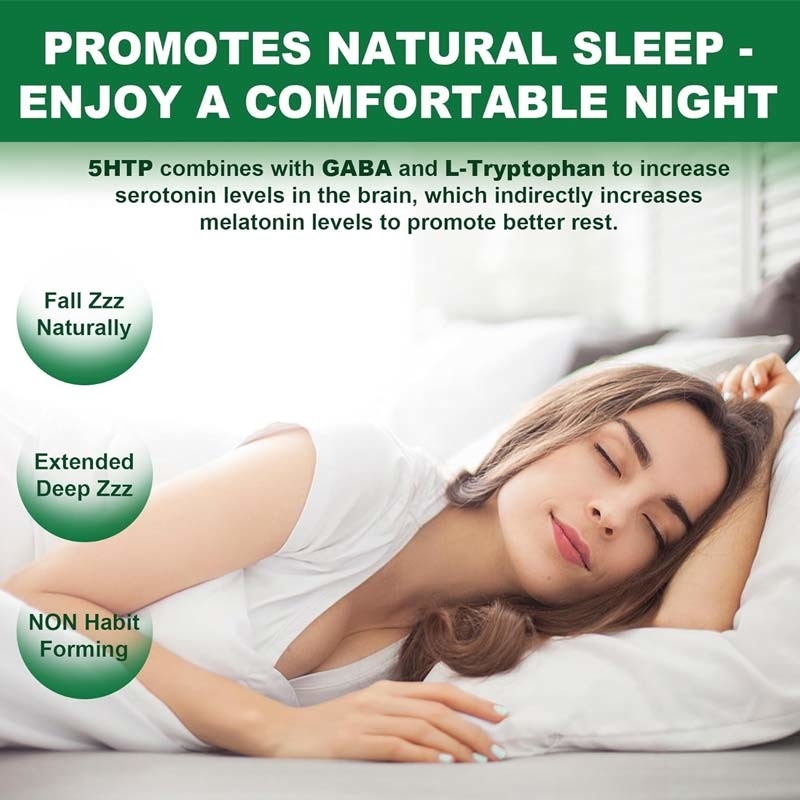 OEM 5 - HTP GABA นอนกะเมนต์ นอนธรรมชาติ สมองและข้อผ่อนคลาย GABA อาหารเสริม