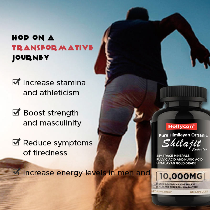 OEM สะอาดฮิมิลาเยียน Shilajit แคปซูลอินทรีย์ แอนติอ๊อกซิเดนท์สนับสนุนพลังงาน
