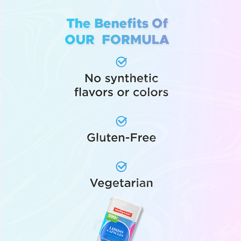 แคปซูลเพศสัมพันธ์สําหรับผู้หญิง โรงงานเพิ่มความปรารถนาด้วย Ashwagandha Maca สนับสนุนความพึงพอใจ