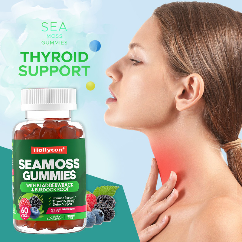 กลิ่นทะเลไอร์แลนด์ กัมมี่ 1000mg Bladderwrack กลิ่นทะเล กัมมี่เพื่อสนับสนุนการย่อยอาหาร