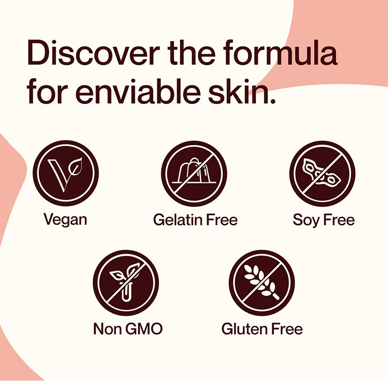 ยางยาง retinol ผิวหนังที่มีบิโอตินสําหรับผิวที่สว่าง ผมและเล็บ