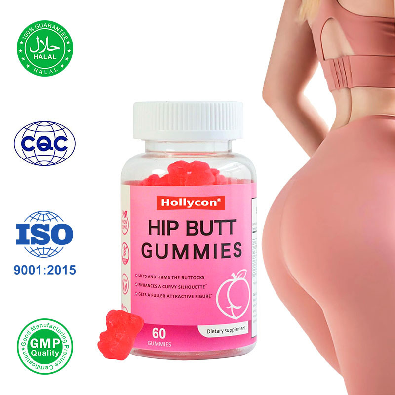 OEM Hip Butt Gummies For Women อาหารเสริมเสริมกระเพาะกระเพาะกระเพาะกระเพาะ