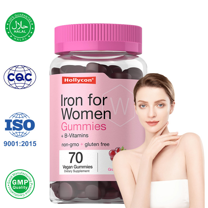 ธ อร์น กัมมี่ สําหรับผู้หญิง 250mcg โฟลิกแอซิด 18mg ธ อร์น สําหรับการผลิตเซลล์เลือดแดง