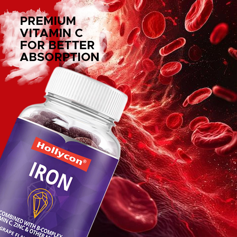 OEM ธ อร์กัมมี่สําหรับผู้หญิง 250mcg ธ อร์กัมมี่กรดฟอลิคสําหรับการสนับสนุนเหล็ก