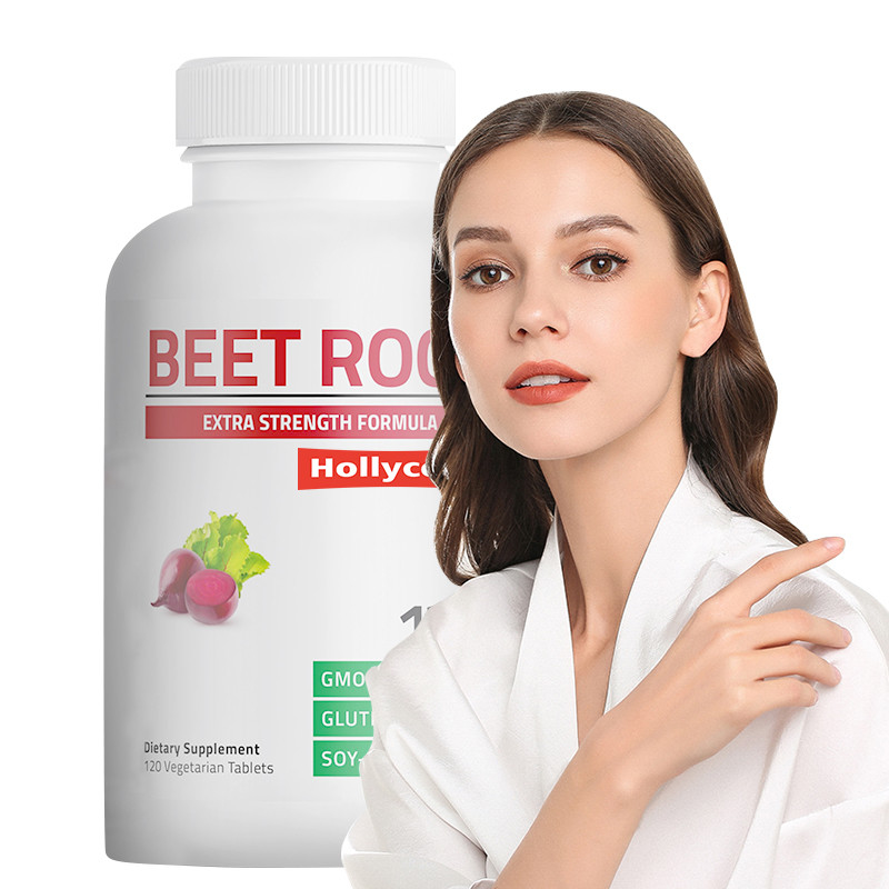 แท็บเล็ตรากเบ็ตสําหรับความดันโลหิตสูง 500mg สารสกัดรากเบ็ตอินทรีย์