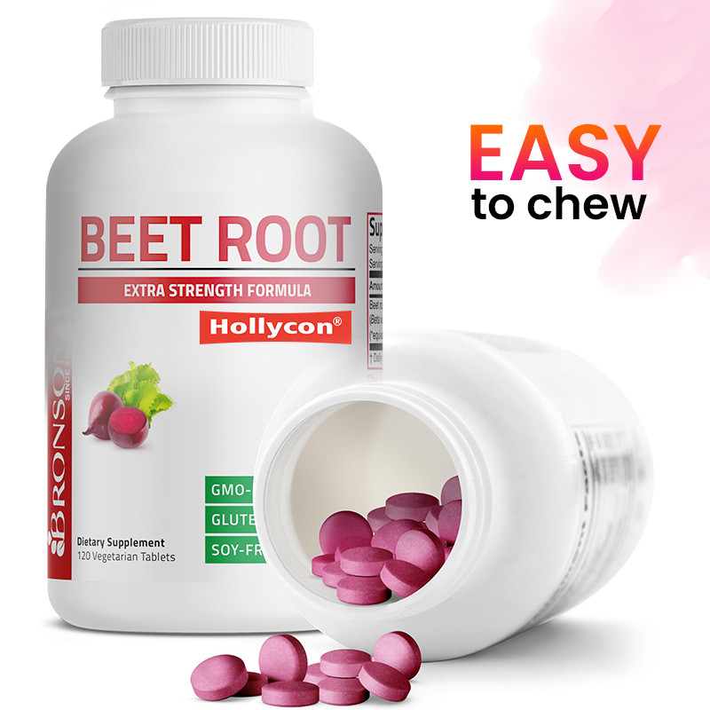 แท็บเล็ตรากเบ็ตสําหรับความดันโลหิตสูง 500mg สารสกัดรากเบ็ตอินทรีย์