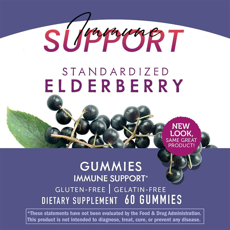 ผู้ผลิต Sambucus Black Elderberry Gummies for Kids อาหารเสริมวิตามิน การสนับสนุนระบบภูมิคุ้มกัน