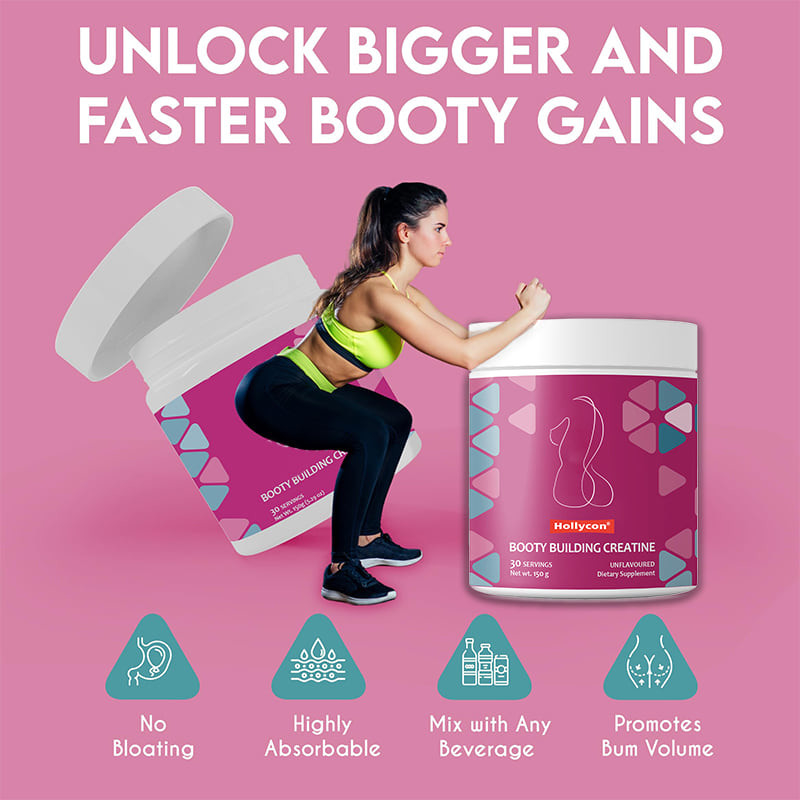 Creatine Powder For Women Creatine Monohydrate Powder For Booty Gain ขนาดของครีตินในผงสําหรับผู้หญิง