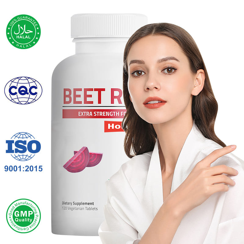 แคปซูลรากเบ็ต OEM สําหรับความดันโลหิตสูง 500mg สารสกัดรากเบ็ตอินทรีย์