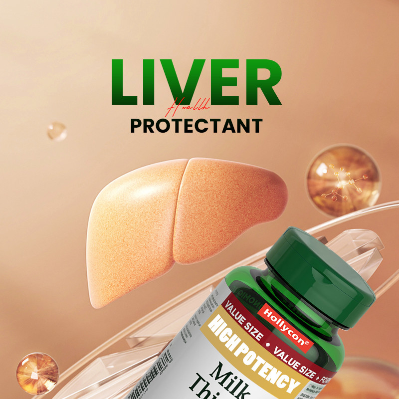 OEM ผัดนม Softgels สําหรับการสนับสนุนการทํางานของตับ 1000mg ผัดนม Softgels