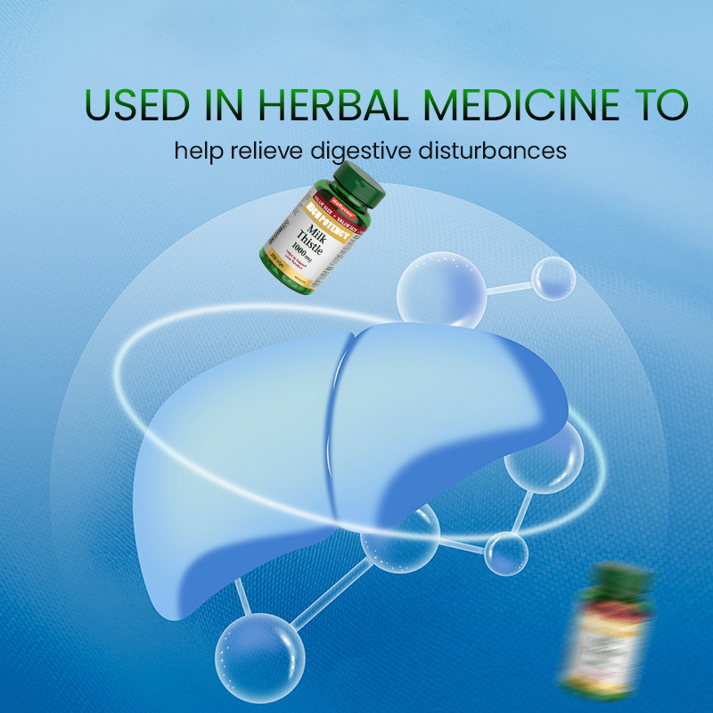 OEM ผัดนม Softgels สําหรับการสนับสนุนการทํางานของตับ 1000mg ผัดนม Softgels