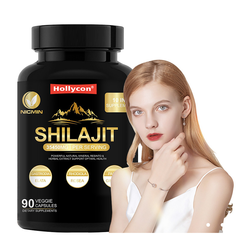 อาหารเสริม Shilajit อินทรีย์แท้จากฮิมาเลียน เพื่อสนับสนุนภูมิคุ้มกัน 25000mg แคปซูล Shilajit