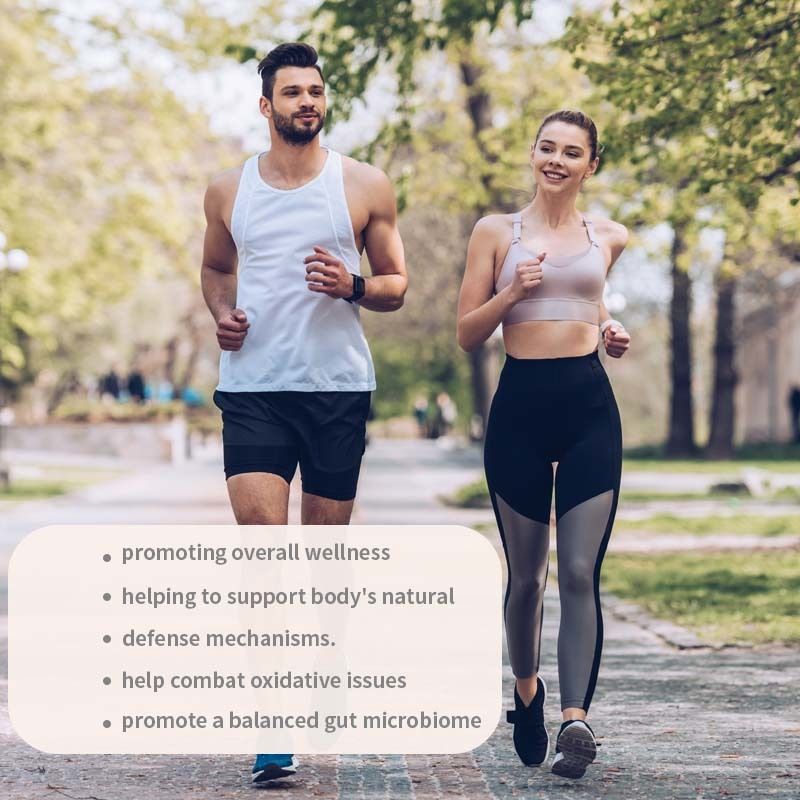 OEM ส่งเสริมสุขภาพโดยรวม สนับสนุนกลไกป้องกันธรรมชาติของร่างกาย การต่อต้านปัญหาทางออกซิเดนต์ ตุรกี หาง แคปซูล