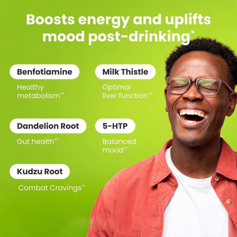 ยาเม็ดฟู่ลดความอยากอาหาร ดีท็อกซ์ตับ สุขภาพตับ ลดความอยากแอลกอฮอล์ อาหารเสริมทดแทนแอลกอฮอล์