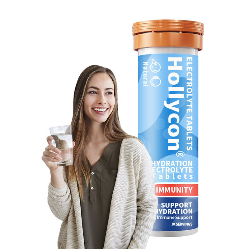 เม็ดวิตามินซีสำหรับให้ความชุ่มชื้นและเสริมภูมิคุ้มกันของ OEM