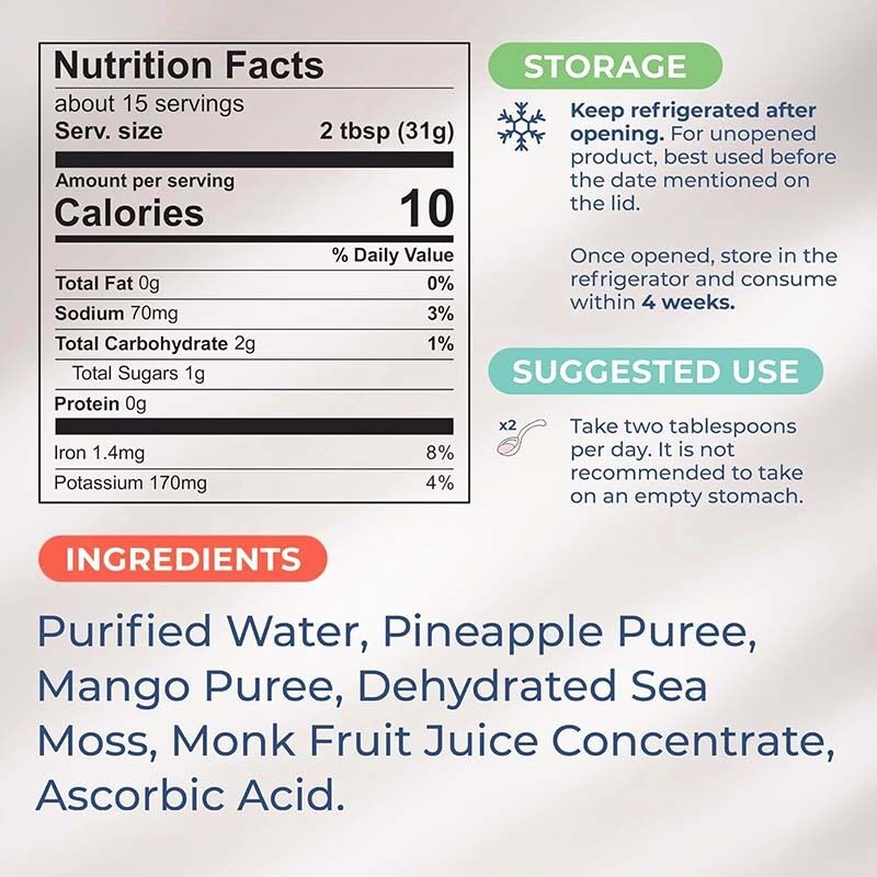 OEM สาหร่ายทะเลดิบที่มีคุณค่าทางโภชนาการ ดีท็อกซ์และทำความสะอาด อุดมไปด้วยแร่ธาตุ โปรตีน วิตามิน เพื่อสุขภาพ สาหร่ายทะเล เจลสาหร่ายทะเล