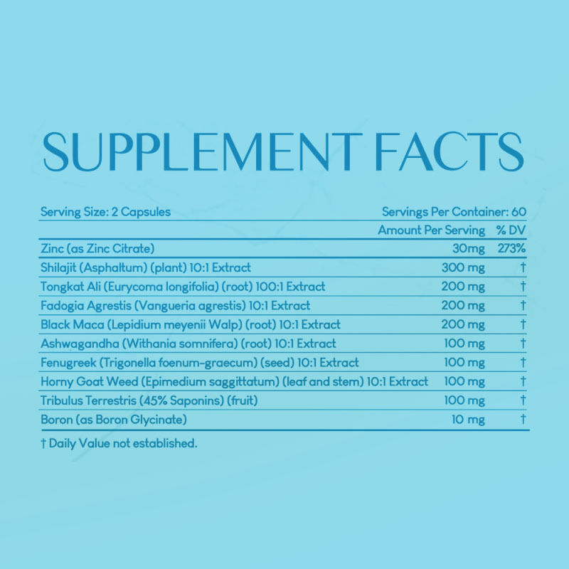 ผู้ผลิต OEM/ODM แคปซูลพลังชายพร้อม Shilajit, Tongkat Ali และ Fadogia Agrestis สำหรับการสนับสนุนกล้ามเนื้อ พลังงาน และความมีชีวิตชีวา