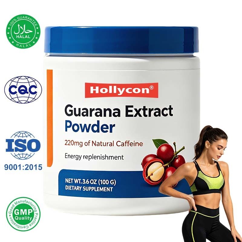 Private Label OEM  Pure Guarana Extract Powder Organic Food Grade Energy Replenishment Supplement
