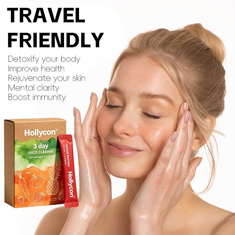 Instant Fruit Beverage Powder with Natural Fruit Extracts for Daily Wellness Support and OEM ODM Customization