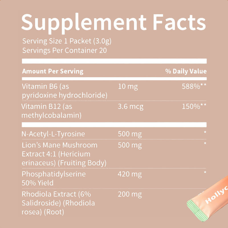 Customizable Private Label Mojito Flavor Botanical Blend Drink Powder with Multi Botanical Compound Formula