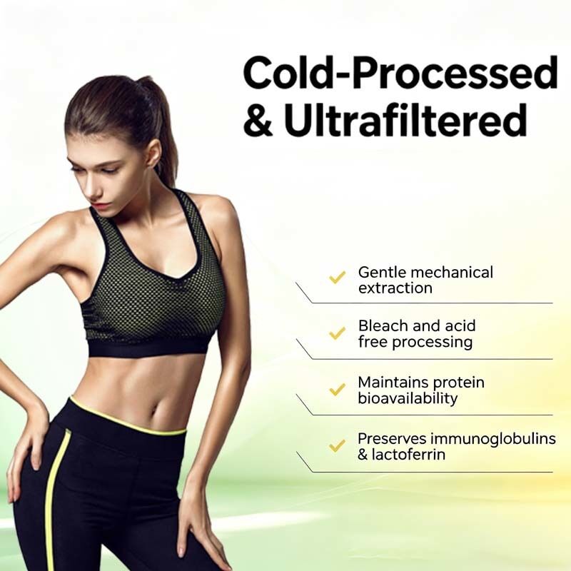 ฮาลาล GMP Certified ไม่ถูกกําจัด Whey Protein Powder สําหรับอาหารเสริมอะมิโนแอซิดประจําวัน