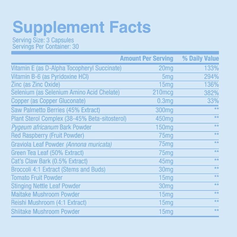 ผลิตภัณฑ์เสริมอาหารสำหรับผู้ชาย สูตรสมุนไพรคู่ Saw Palmetto & Pygeum พร้อมการสนับสนุนระบบทางเดินปัสสาวะและบริการติดฉลากส่วนตัวที่ปรับแต่งได้