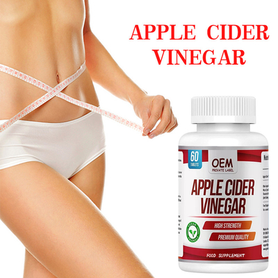 โลโก้ที่กำหนดเอง Apple Vinegar Cider Gummies เม็ดสำหรับการเผาผลาญไขมัน
