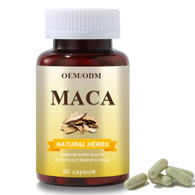 Men Enhancement Maca Root Capsules Maca Pill สำหรับภาวะเจริญพันธุ์