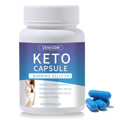 Enzyme Detox Diet Keto Slimming Tablets แคปซูลสำหรับเผาผลาญไขมันหน้าท้อง