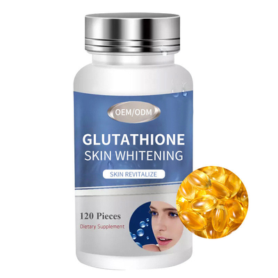 Anti Aging Natural Glutathione Tablets แคปซูลวิตามินซีคอลลาเจน 500 Mg