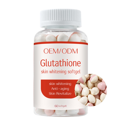สารต้านอนุมูลอิสระวิตามินซีคอลลาเจนเม็ด GSH Glutathione Skin Brightening Pills