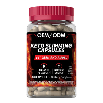 Detoxification Keto Slimming Tablets Capsules รองรับการเผาผลาญ